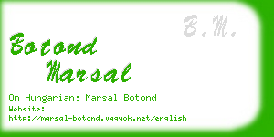 botond marsal business card